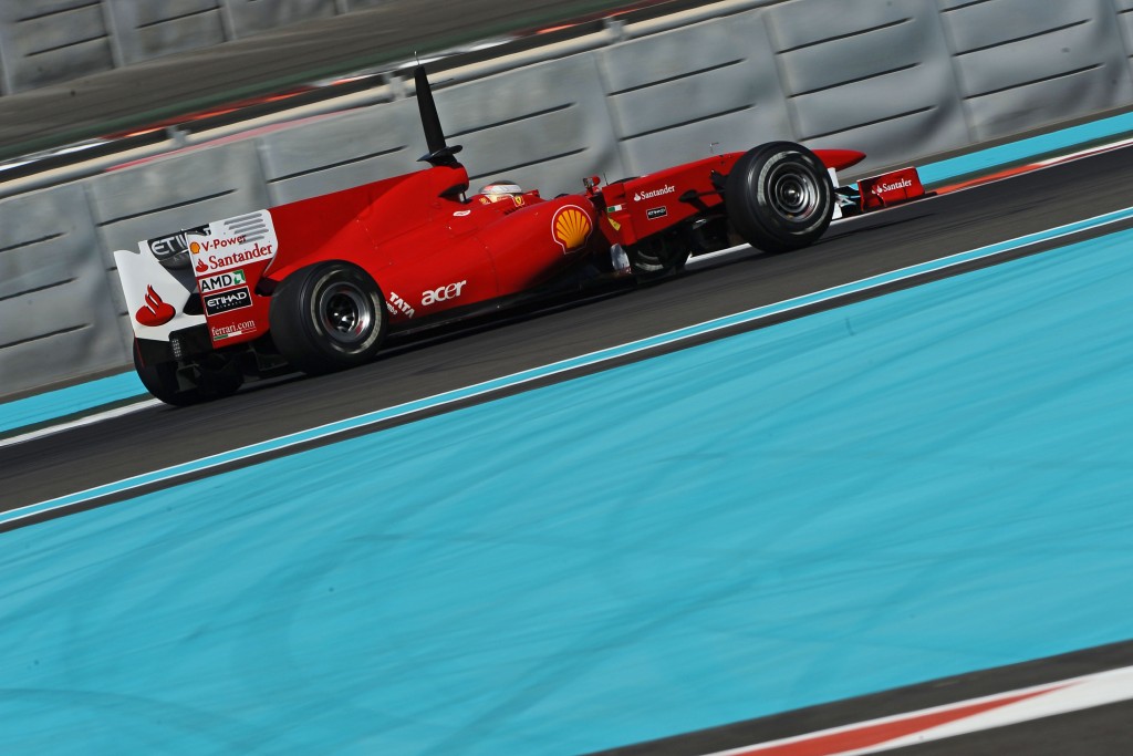 TEST ABU DHABI F1_2010