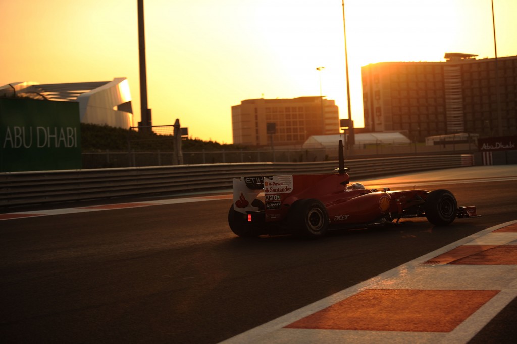 TEST ABU DHABI F1_2010